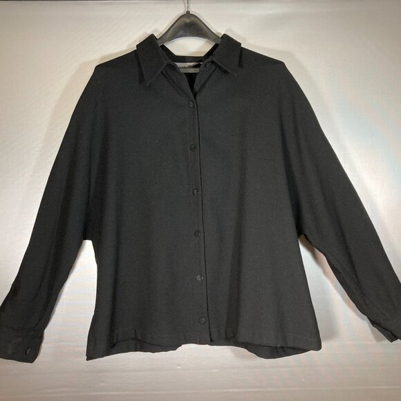 Ellen Tracy 100% Wool Shirt/Jacket - Picture 1 of 3